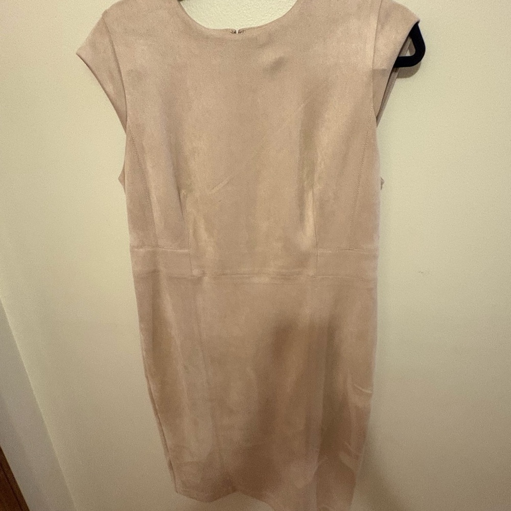 Ann Taylor Cream Midi Dress - Picture 3 of 9